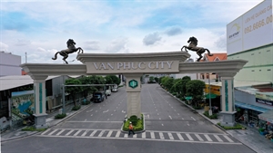 Khánh thành đường Đinh Thị Thi tại Van Phuc City
